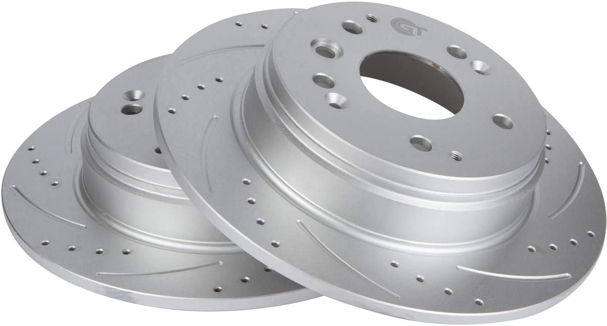 Toyota Matrix 1.8L 2009 - 2014 Disc Brake Rotors & Ceramic Brake Pads