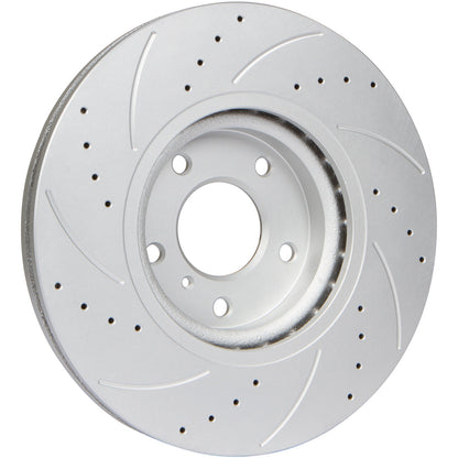 Honda Civic Si 2012-2015 Brake Rotors and Ceramic Brake Pads - OEM Replacement Set