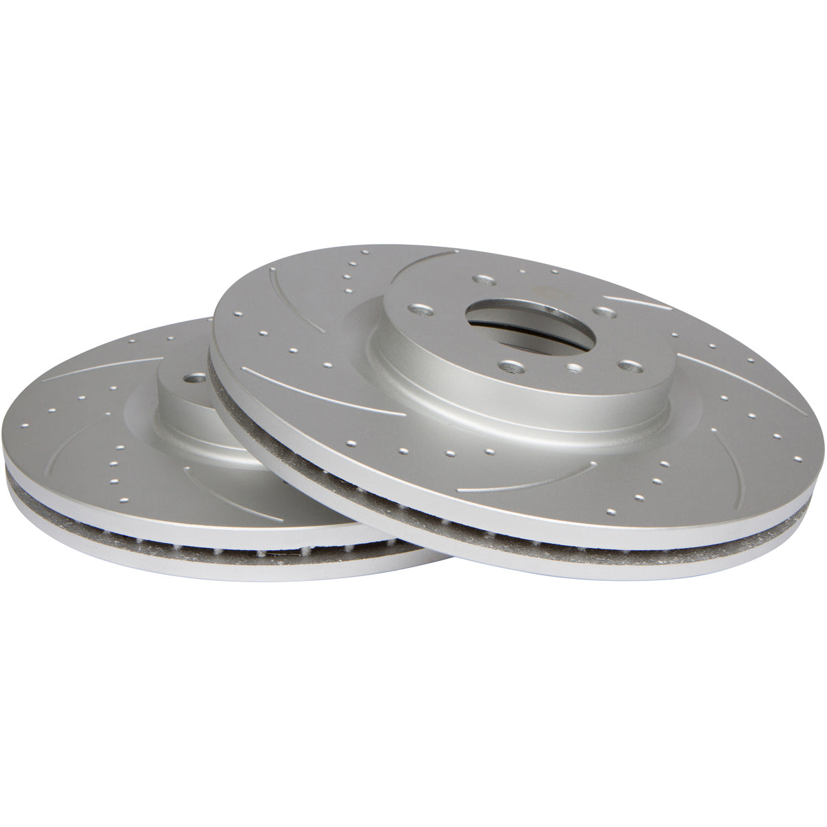 Ford Mustang Base V6 2011 - 2014 Disc Brake Rotors & Ceramic Brake Pads