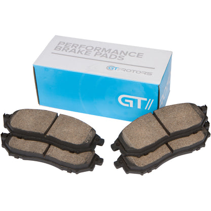 Ford Focus 2012 - 2018 Disc Rotors & Ceramic Brake Pads - OEM Replacement Set